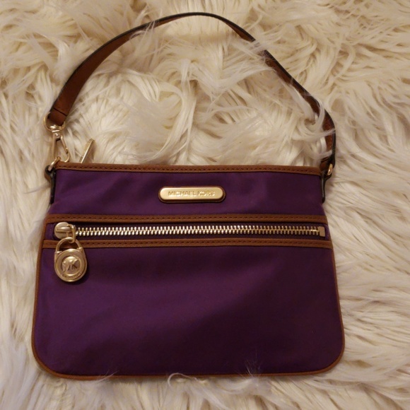 Michael Kors Handbags - MK Purple wristlet